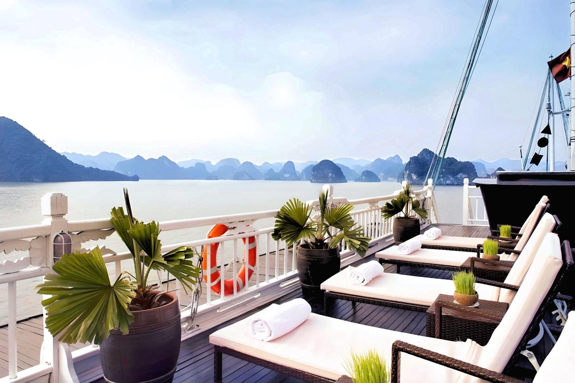 Hera Classic Boutique Cruise Hạ Long Exterior foto
